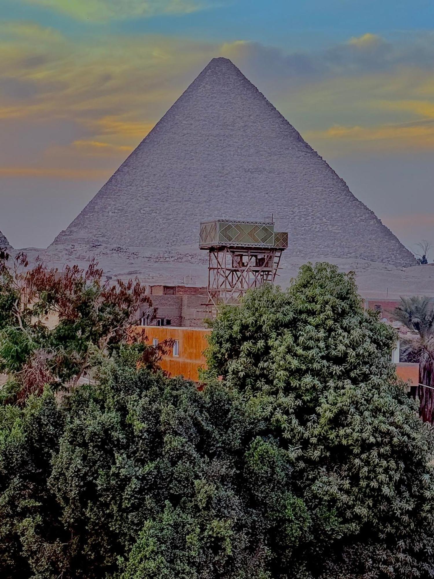 Flower Pyramids Inn Kafret el-Gabal Exterior foto