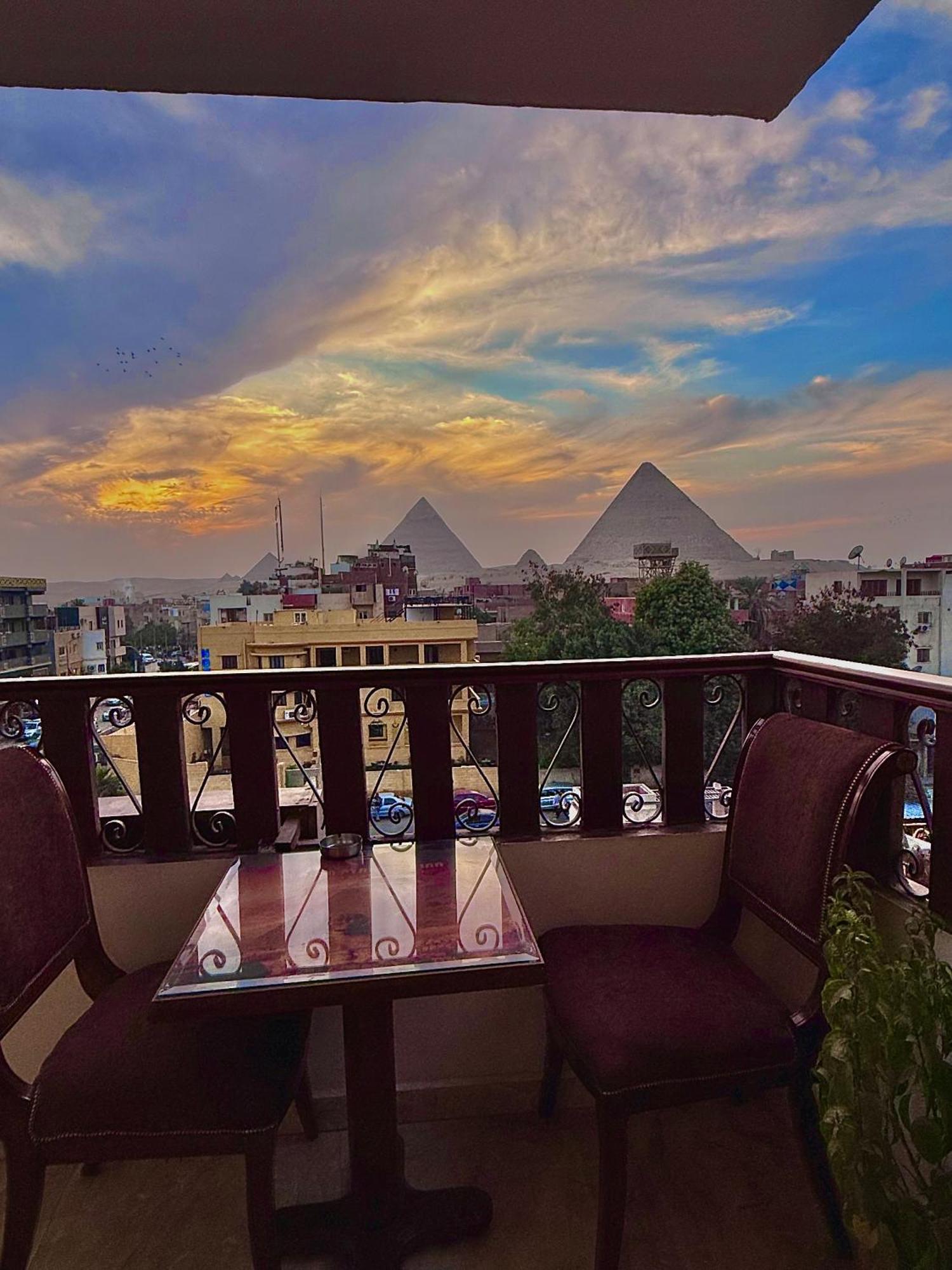 Flower Pyramids Inn Kafret el-Gabal Exterior foto